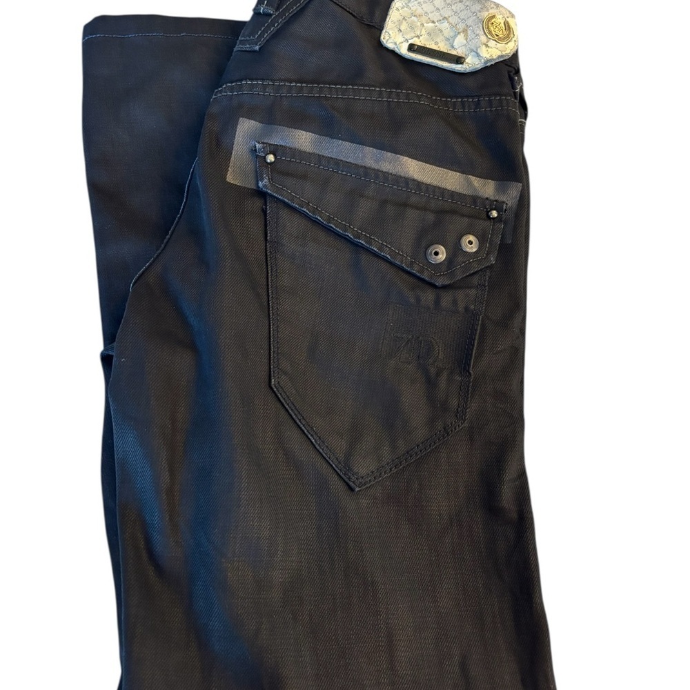7 Diamonds Men’s Black Odyssey Straight Leg Jeans Classic Fit size 31x30